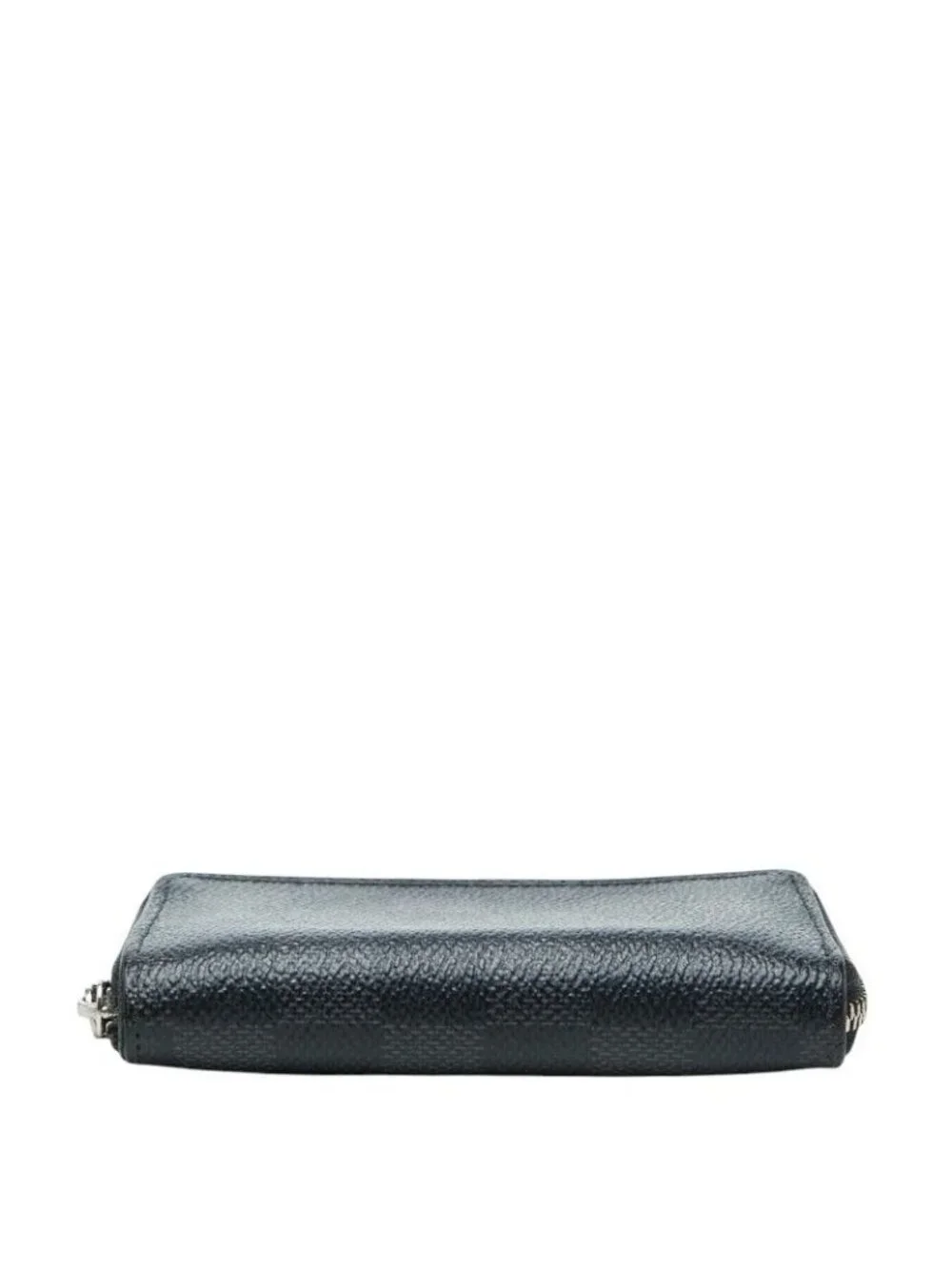 Louis Vuitton Damier Graphite Zippy Coin Purse Black Leather